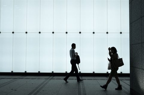 People silhouette