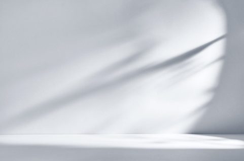 Shadow on white wall